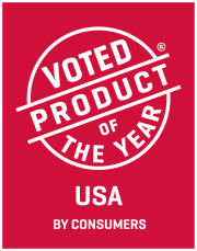 Voted Product of the Year USA